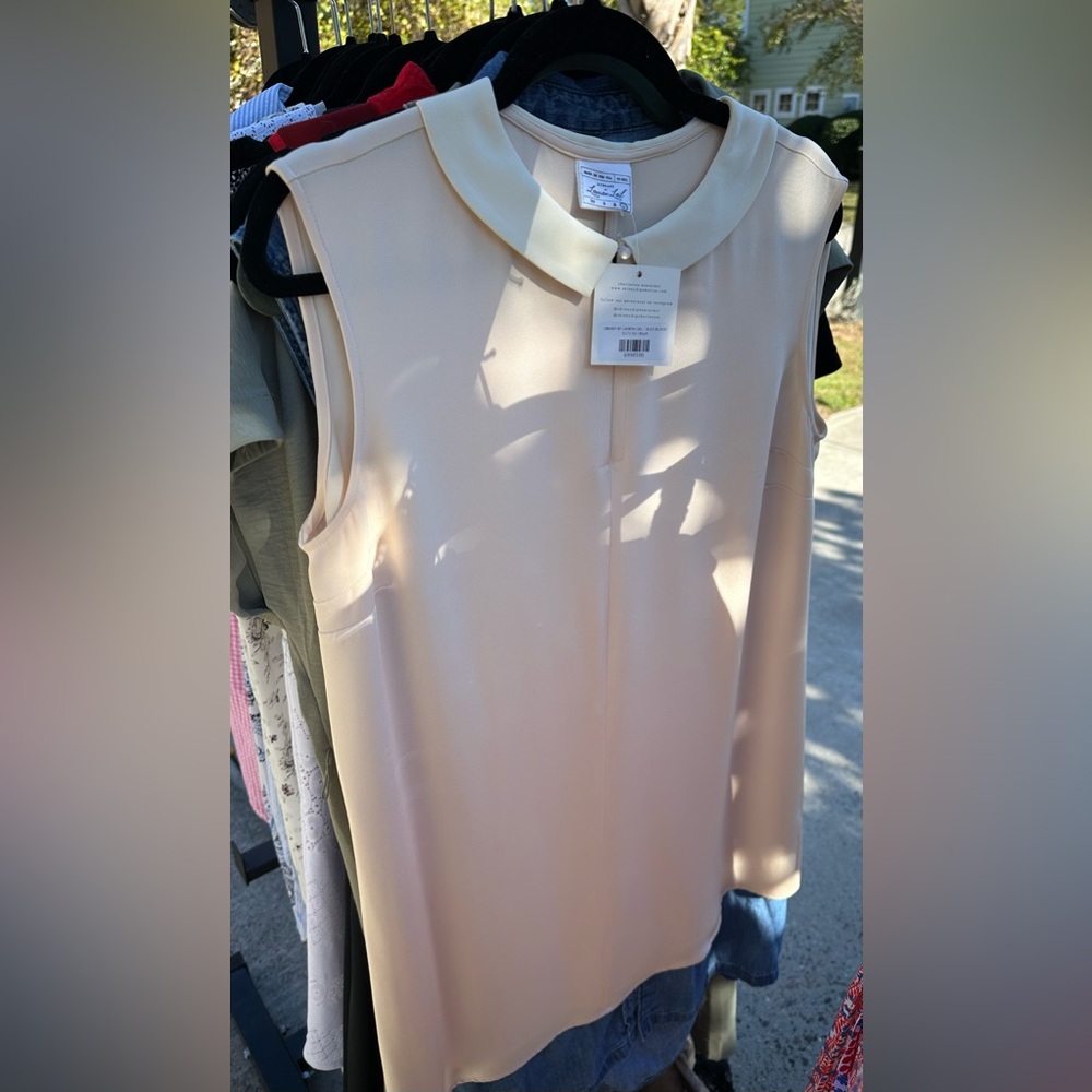 Charleston Boutique LIBRARY BY LAUREN LAIL, blush/cream dress